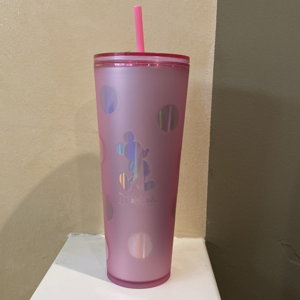 Disneyland Piglet Pink Starbucks Tumbler with Straw - Picture 2 of 6